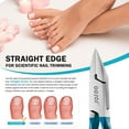 thumbnail image 5 of BEZOX Ingrown Toenail Clippers for Seniors Thick Toenails - Straight Toe Nail Clippers for Ingrown Nails, Precision Grooming Toenail Scissors for Healthy Nails - Blue, 5 of 8
