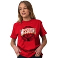 thumbnail image 3 of Missouri Student Campus Pride MO Men's Graphic T Shirt Tees Brisco Brands X, 3 of 6