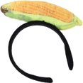 thumbnail image 2 of Corn Headband Adorable Vegetable Headpiece Corn Shape Headdress Hairband Decor, 2 of 4