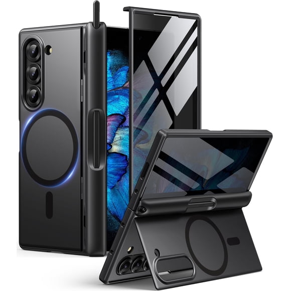 Funda magnética BERFY para Samsung Galaxy Z Fold 6 negra