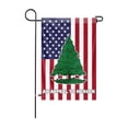 thumbnail image 1 of Llamando a la bandera, bandera de jardín, 12.0 x 18.0 in, vertical de doble cara al aire libre, nuestra gente, guerra americana, bandera de árbol, casa Deco, 1 of 3