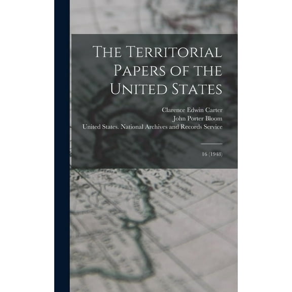 The Territorial Papers of the United States (Hardcover)