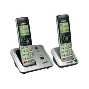 VTech DECT 6.0 2-Handset Cordless Expandable Speakerphone with Caller ID , VTCS6619-2