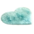 thumbnail image 2 of Yaoyar Fluffy Area Rug, Love Heart Shape Carpets Fluffy Rug Chair Couch Cover for Bedroom Floor Sofa Living Room 40x50cm, 2 of 2