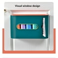 thumbnail image 2 of Boîte de Rangement Gadget de Cuisine Montage Mural Finition Soignée Commodité Support de Sac à Déchets Porteur Style Simple Durable Blanc, 2 of 9