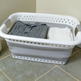 thumbnail image 2 of Camco Collapsible Utility Basket, Large, White/Gray, 2 of 9