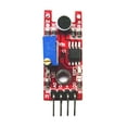 thumbnail image 3 of licencia ódulo de Detección de Sensor icrófono de Control de Sonido de Sensibilidad 5VDC four pin con Orificio ontaje de 3 Mm kusrkot Módulo de sensor de detección de sonido, 3 of 5