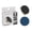 Gold, variant on Mini Phone Holder - Strong Adhesive, 360° Rotating, for Car/Wall/Desk, Aluminum Alloy, Easy Install, 3.3x0.8cm - Hands-Free Viewing