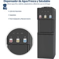thumbnail image 2 of Dispensador de Agua Bluelander, 3 Ajustes de Temperatura con Gabinete de Almacenamiento, Negro, 2 of 5
