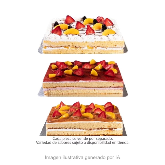 Pastel a Granel por pieza