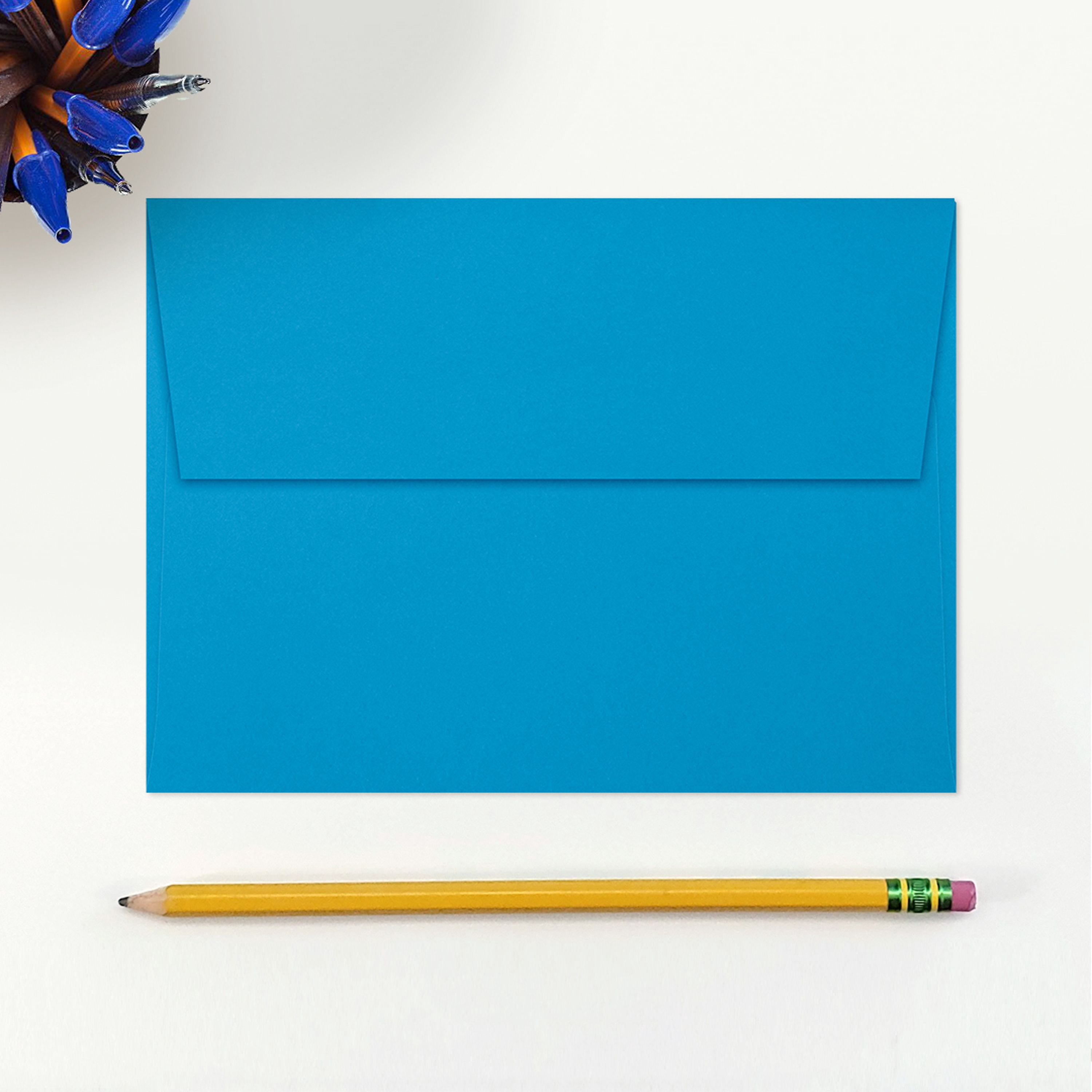 LUXPaper A7 Invitation Envelopes, 5 1/4 x 7 1/4, Pool, 250/Pack