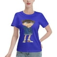 thumbnail image 1 of T-Shirt Basique à Manches Courtes pour Femmes Detective Conan Conan, 1 of 6