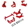thumbnail image 6 of Almencla Aluminum Alloy F/ Pillars and Shock s RC Car Modification Parts Easy to Install Shock Brackets for 16210 BM Red, 6 of 8