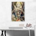 thumbnail image 2 of ARTCANVAS The Fall of Satan Canvas Art Print by William Blake - Size: 26" x 18" (0.75" Deep), 2 of 9