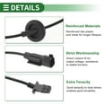 thumbnail image 3 of Sensor de velocidad de rueda ABS Unique Bargains Sensor ABS Sistema de frenos antibloqueo No.4670A820 para Mitsubishi ASX 2013-2024 Trasero Derecho, 3 of 7