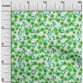 thumbnail image 2 of oneOone Polyester Spandex Green Fabric Floral Sewing Material Print Fabric By The Yard 56 Inch Wide, 2 of 4