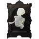 thumbnail image 1 of Ghost In The Mirror Wall Decor - Luminous Ghost Mirror Statue, Halloween Decorations, Haunted House (WOMAN), 1 of 5