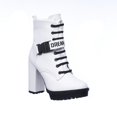 thumbnail image 1 of Botas Para Mujer Con Broche Casuales Modernas Tipo Piel Blanco 024D3U blanco 27 Love Clasben 024D3U, 1 of 7
