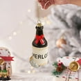 thumbnail image 5 of Anhility Red Wine Ornament, Red Wine Ornaments for Christmas Tree Red Wine Christmas Ornament Decorations Ice Cream Hanging Ornaments Keepsake Gifts for Red Wine's Lovers Favors, 5 of 6