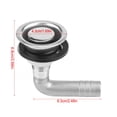thumbnail image 1 of Ventilaje De Montaje En Descarga, 316 316 Acero Inoxidable Buena Planitud De Combustible Ventilación Del Tanque De Gas De Combustible Para Una Manguera De 5/8 Pulgadas, 1 of 7