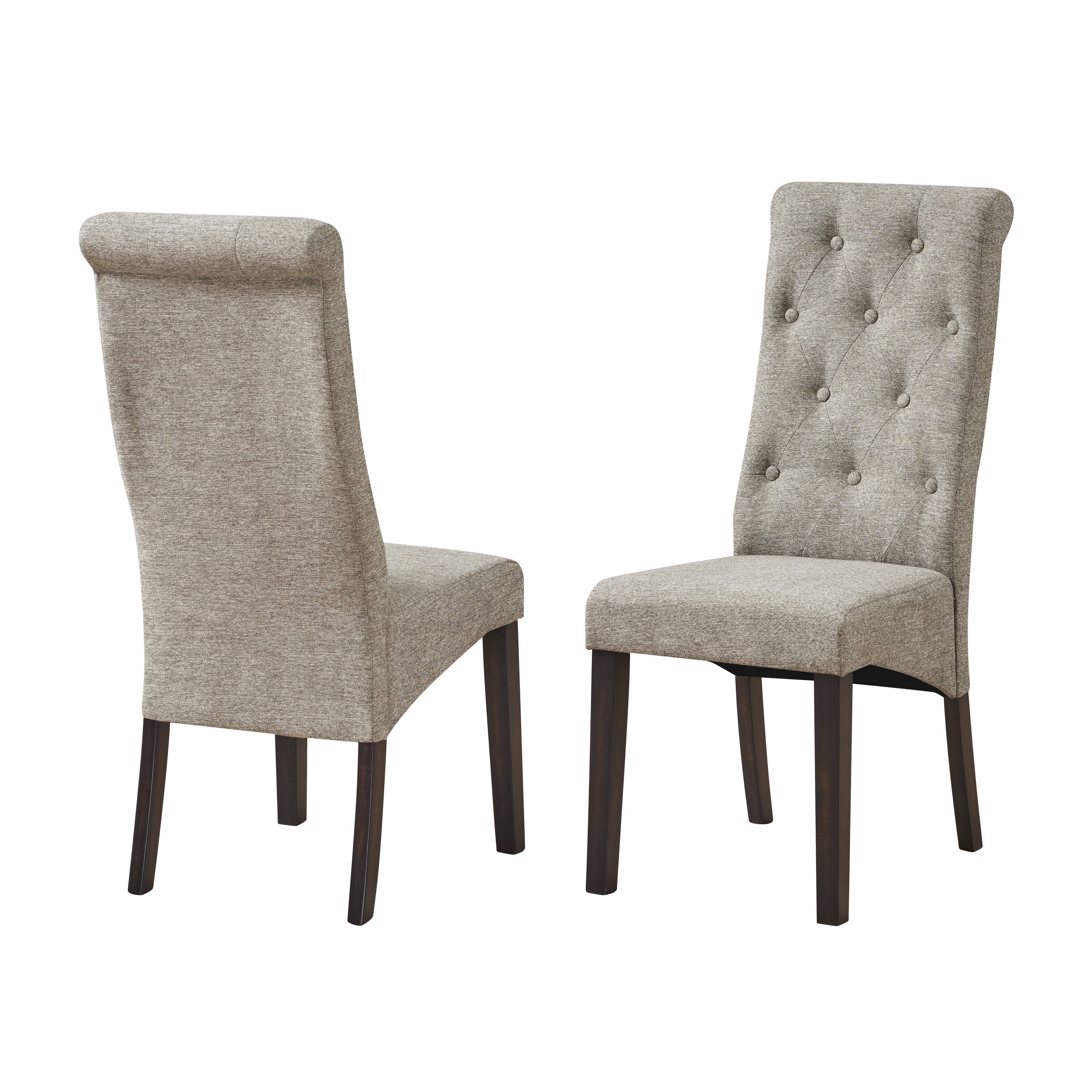 Huxley Parsons Dining Side Chairs Gray, Catherine Parsons Dining Chair
