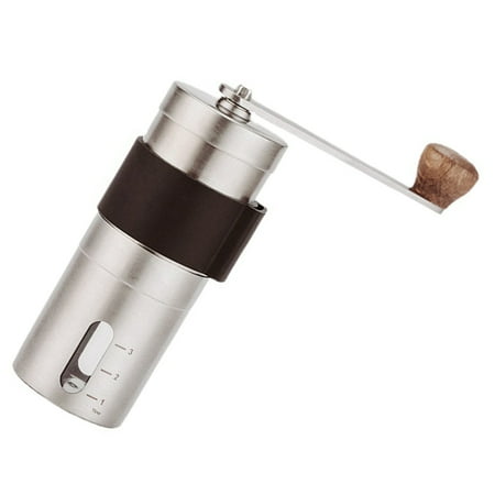 

Manual Coffee Grinder Stainless Steel Portable Hand Coffee Grinder Mill for Drip Espresso