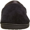 thumbnail image 3 of Isotoner Women's Microterry PillowStep Satin Cuff Clog Slippers - 96000 (Black, 5.5 - 6), 3 of 7