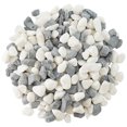 thumbnail image 3 of Guijarros de río decorativos multicolores naturales de 100 g para jardín, acuario, pecera, jarrón, plantas en maceta, decoración, 3 of 5