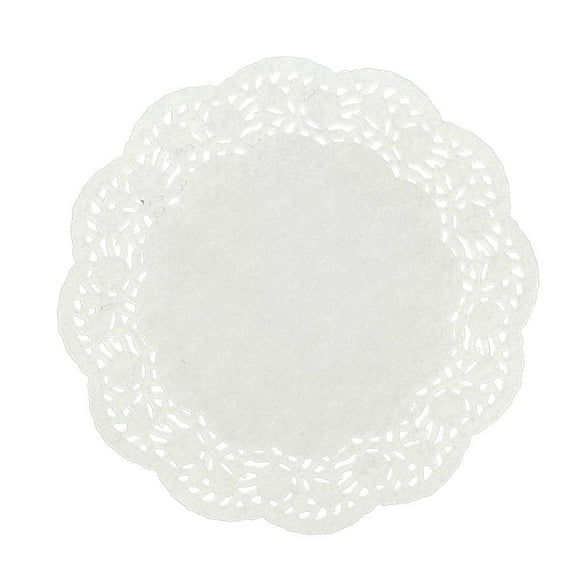 Decora 9.5 Round Paper Lace Doilies - Bulk Pack of 2000 - Perfect for Parties, Weddings, and Everyday Use (20x100ct)