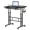Black, variant on ZHICHUN 24Inch Split Top Standing Desk Height Adjustable Sit-Stand Workstation with Rolling Wheels