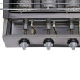 thumbnail image 6 of 8 Burner BBQ Gas Grill Barbeque Outdoor Cooking Stainless steel Large Grill Grid 8 Head LPG  Gas Barbecue Grill Commercial BBQ Machine Outdoor Cooker Smokeless Commercial Gas Grill, 6 of 12
