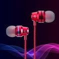 thumbnail image 3 of Type-C Port In-ear Super Bass type-c headphone In-ear Line Control Earphone Phone Headphone Microphone Wired Headset, 3 of 9
