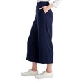 thumbnail image 3 of Charter Club Womens Cropped Wide-Leg Pants Intrepid Blue 2XL, 3 of 4