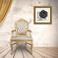 thumbnail image 3 of Allen, Kimberly 12x12 Gold Ornate Wood Framed with Double Matting Museum Art Print Titled - Black and White Bloom 1, 3 of 4
