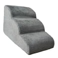 thumbnail image 1 of Rampa de Escalera de espuma jinwen para perros viejos 3 niveles Gris con Cremallera, 1 of 3