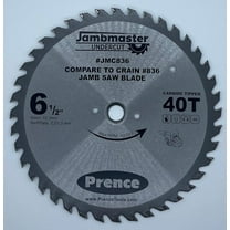 Jambmaster JMC836 Undercut 40T Jamb Saw Blade Comparable to Crain 836