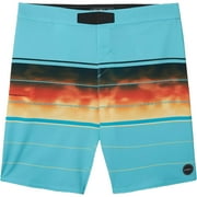 O'Neill Mens Hyperfreak Hydro Wanderer boardshorts Cyan 35