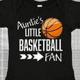 thumbnail image 4 of Inktastic Auntie's Little Basketball Fan Boys or Girls Baby Bodysuit, 4 of 5