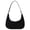 Black, variant on Cute Hobo Tote Handbag Purse for Women Small Nylon Shoulder Bag Mini Clutch Purse with Zipper Closure