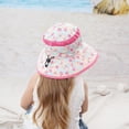 thumbnail image 1 of Heliisoer Toddler Kids Summer Hat Flowers Print Guard Sun Beach Cap, 1 of 4