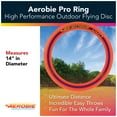 thumbnail image 2 of Aerobie Pro Ring Outdoor Flying Disc, Flying Ring for Kids Parties and Backyard Games, Teen Boys Gift Ideas, Kids Toys for Ages 5 & Up, Orange, 14", 2 of 6