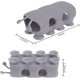 thumbnail image 1 of Soporte de cabezal de ducha de silicona de 3 piezas, soporte de cabezal de ducha ajustable con ventosa sin altura de perforación Soporte ajustable para ducha autocebante de baño LingWen 8390615244671, 1 of 1