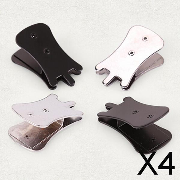 Accesorios Para Instrumentos de cuerda Baoblaze Mudos Erhu Zhonghu Plateada 4 piezas