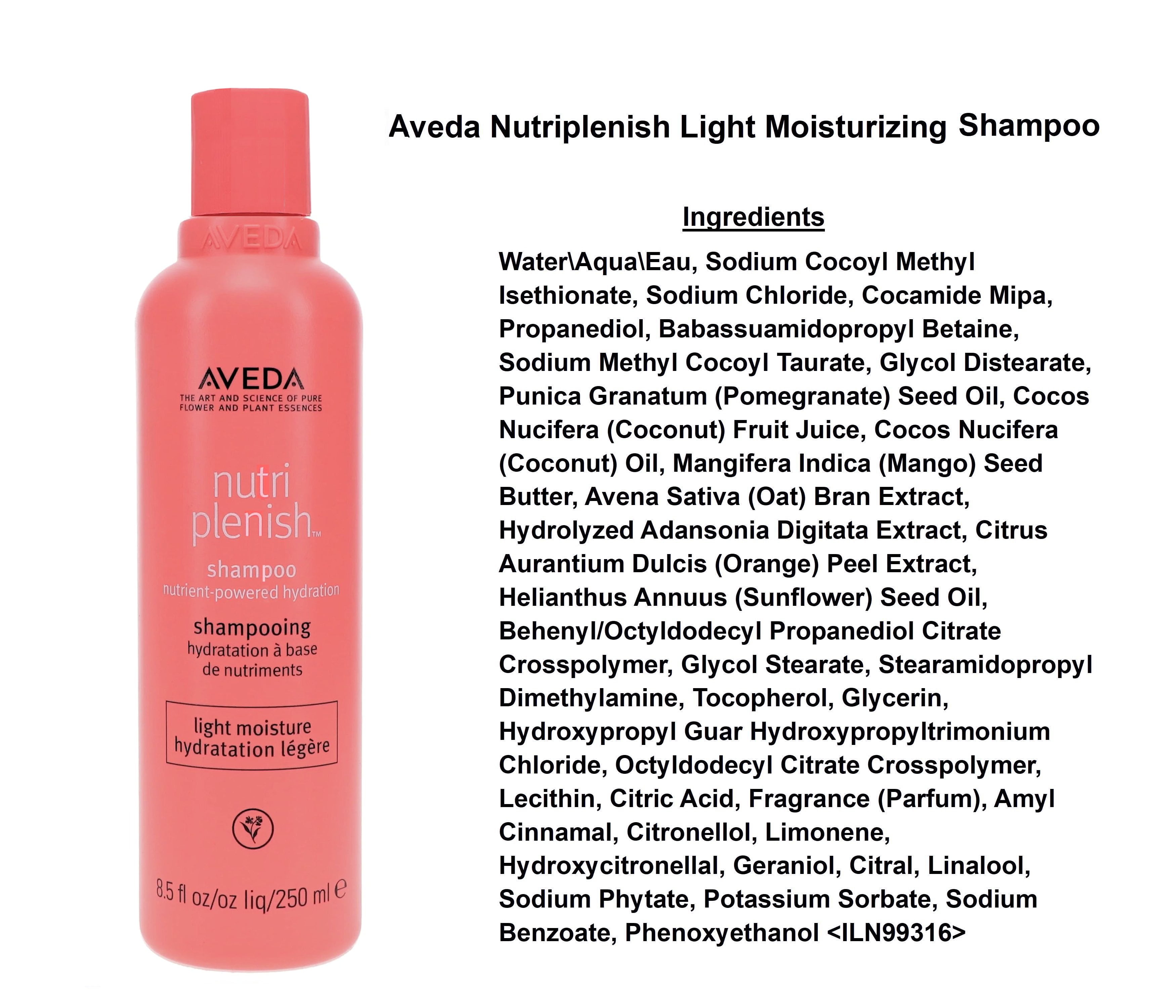 Aveda Nutriplenish Shampoo Light Moisture 8.5 oz
