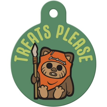 UPC: 0736511007787 | Wookie  Treats Please  Large Circle Star Wars Pet ID Tag