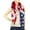Scarf (Navy, Red & White), variant on Large USA American Flag Scarf Beach Wrap Soft Lightweight 72" X 36"