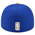 thumbnail image 4 of Men's New Era  Royal Golden State Warriors Injection Cartoon Logo A-Frame 59FIFTY Fitted Hat, 4 of 5