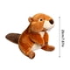 thumbnail image 3 of Juguete de castor adorable. Juguete de castor de pulgadas. Muñeco de Pascua adecuado para niñas y niños., 3 of 7