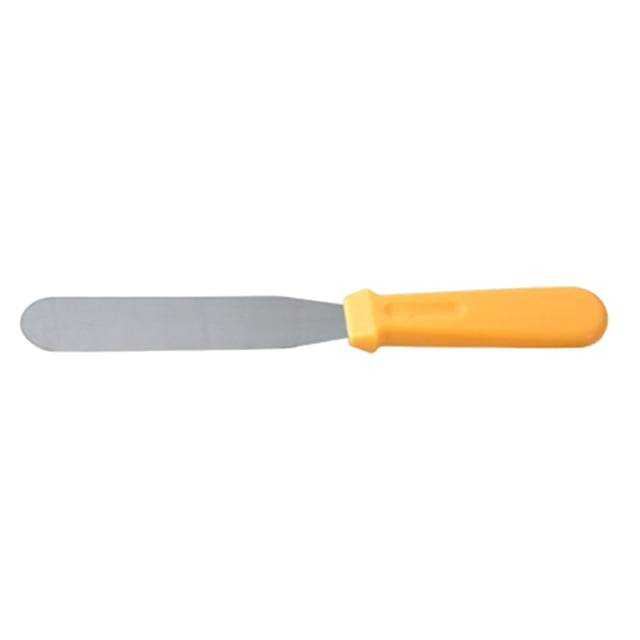 ZheElen Spatule Outil Sandwich Main Beurre Épandeur Crème Racleur Restant Orange Poignée 1Set