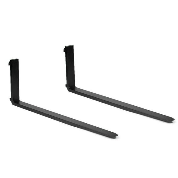 Titan Attachments 72in Pallet Fork Blades, Class 3 Pallet Forks And Accessories, Rated 6,000 LB